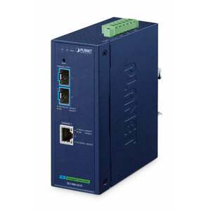 PLANET IP40 Industrial 2-Port konvertor síťové IXT-900-2X1T obraz