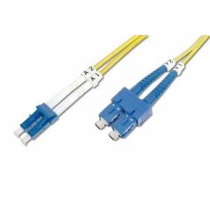 Fiber Optic Singlemode Patch Cord, LC / SC DK-2932-03 obraz