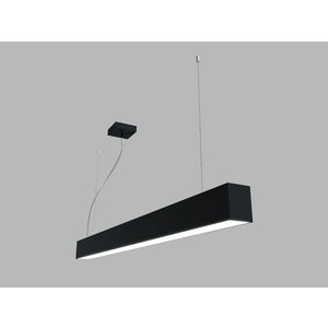 LED2 3313353D Závěsné svítidlo LINO 120 P-Z, B PRISMA 32W DALI/PUSH DIM 3CCT 3000K/3500/4000K UGR černá obraz