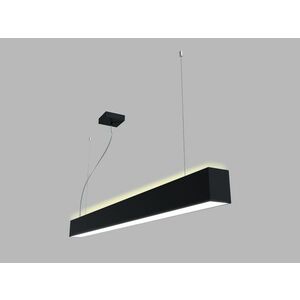 LED2 3313653D Závěsné svítidlo LINO 120 P/N-Z, B PRISMA 32W DALI/PUSH DIM 3CCT 3000K/3500/4000K UGR černá obraz