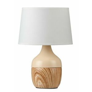 Rabalux stolní lampa Yvette E14 1x MAX 40W béžová 4370 obraz