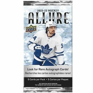 2022/23 Upper Deck Allure Hockey Retail Balíček Karet obraz