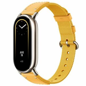 Xiaomi Smart Band 8 Braided Strap - Yellow BHR7305GL obraz