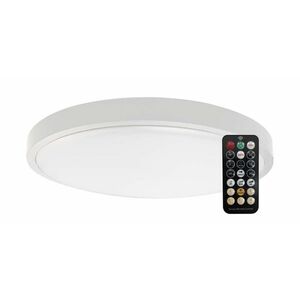 LED Solution Bílé přisazené LED svítidlo kulaté 295mm 18W IP44 Premium s pohybovým MW čidlem a DO Barva světla: Teplá bílá 76591-24 obraz