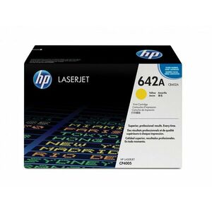 HP 642A Yellow Original LaserJet Toner Cartridge tonerová CB402A obraz