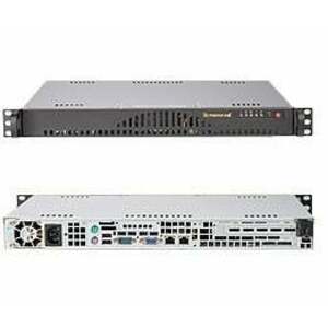 Supermicro SC512L-200B Skříň Černá 200 W CSE-512L-200B obraz