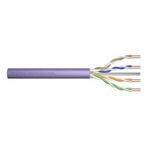 Digitus CAT 6 F-UTP 100m síťový kabel Fialová Cat6 DK-1613-VH-1 obraz