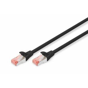 Digitus 5m Cat6 S-FTP síťový kabel Černá S/FTP DK-1644-050/BL obraz