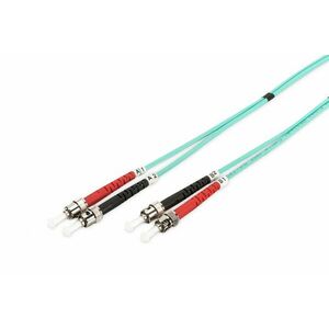 Digitus DK-2511-05/3 optický kabel 5 m ST OM3 Barva Aqua DK-2511-05/3 obraz