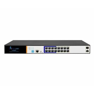 Extralink ARES | Switch PoE | 16x Gigabit PoE/PoE+, 2x SFP, 1x EX.3807 obraz