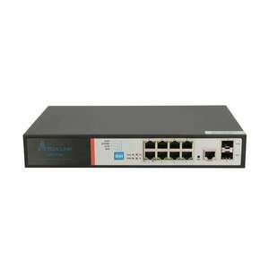 Extralink VICTOR | Switch PoE | 8x Gigabit PoE/PoE+, 2x SFP EX.8222 obraz