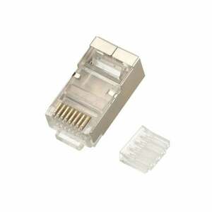 Extralink CAT6 FTP RJ45 | Zástrčka RJ45 | 8P8C stíněná EX.11588 obraz