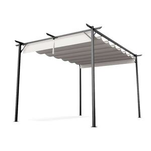 Blumfeldt Pantheon Robust, pergola, 3 x 4 m, s bočními roletami, práškově lakovaná ocel odolná vůči povětrnostním vlivům obraz