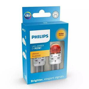 Philips LED P21W 12V 2, 3W Ultinon Pro6000 SI Amber Intense 2ks 11498AU60X2 obraz