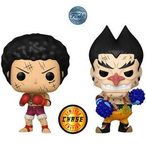 POP! 2 Pack Animation: Monkey D.Luffy and Foxy (One Piece) Special Edition CHASE obraz