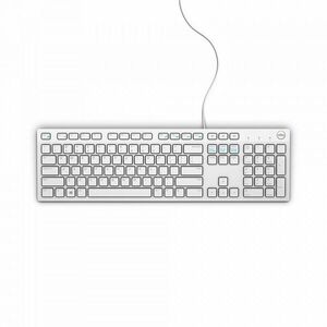 Precision KB216 - Keyboard - QWERTY - White 580-ADGM obraz