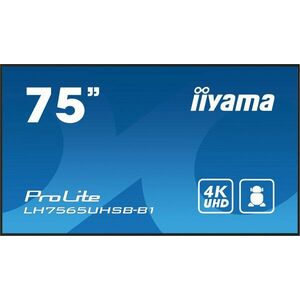 iiyama LH7575UHS-B1AG sdělovací displej Plochá LH7575UHS-B1AG obraz