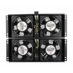 Extralink 4 WAY FAN UNIT WITH 2M EU PLUG Chladicí ventilátor EX.8673 obraz