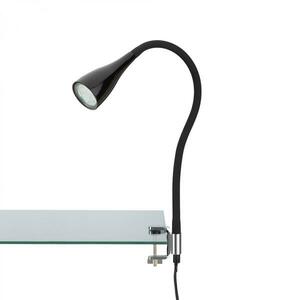 BRILONER Flexibilní svítidlo se svorkou 60 cm 1xGU10 3W 250lm černá BRI 2762-015P obraz