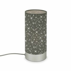 BRILONER Hvězdné nebe stolní lampa, pr. 11 cm, max. 25 W, šedá BRILO 7028-014 obraz