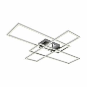 BRILONER LED stropní svítidlo, 104 cm, 50 W, chrom BRI 3504-018 obraz