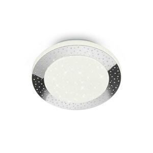 BRILONER LED stropní svítidlo, pr. 28 cm, 15 W, 1600 lm, chrom IP44 BRILO 3693-018 obraz