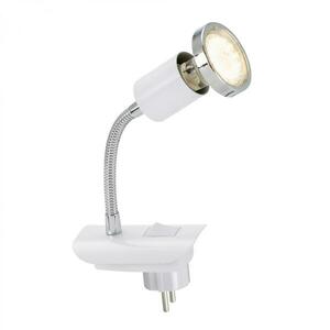 BRILONER LED svítidlo do zásuvky, bílá, 1xLED/GU10/3W BRI 2892-016P obraz