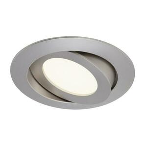 BRILONER LED vestavné svítidlo, pr. 10, 6 cm, 6 W, matný nikl BRI 7283-012 obraz