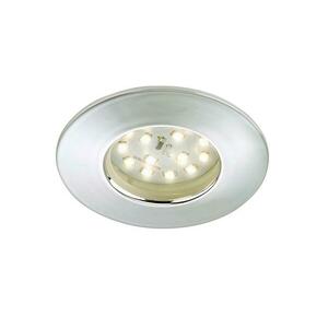 BRILONER LED vestavné svítidlo, pr. 7, 5 cm, chrom IP44 BRI 7204-018 obraz