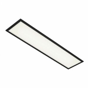 BRILONER Slim svítidlo LED panel, 100 cm, 22 W, černá BRILO 7067-015 obraz