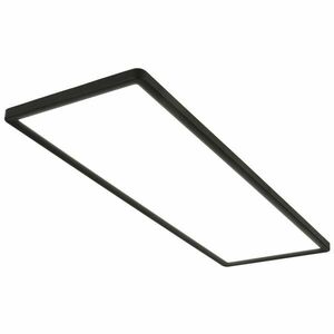 BRILONER Ultraplochý LED panel s přímým a nepřímým osvětlením, 29, 3 cm, LED, 22 W, 3000 lm, černá BRILO 7402-415 obraz