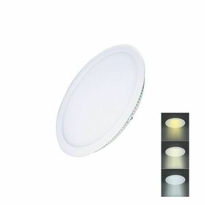 Solight LED mini panel CCT, podhledový, 6W, 450lm, 3000K, 4000K, 6000K, kulatý WD146 obraz