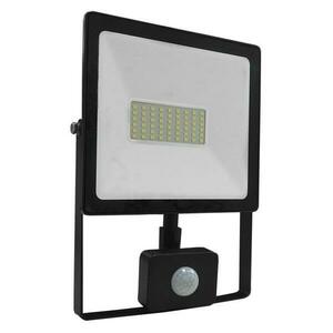 ACA Lighting černá SENSOR LED SMD reflektor IP66 50W 3000K 4000Lm 230V Ra80 Q5030S obraz