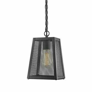 ACA Lighting Garden lantern venkovní závěsné svítidlo NYX1PBK obraz