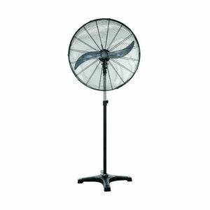 ACA Lighting profesionální stojanový ventilátor, kov, černá, 65cm, AC 150W FANSPPB80 obraz