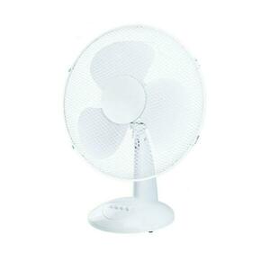 ACA Lighting stolní kulatý ventilátor, bílá, 40cm, AC 45W FANTPWH30 obraz