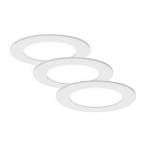 BRILONER 3ks sada LED vestavné svítidlo, pr. 12 cm, 7 W, bílé IP44 BRI 7115-436 obraz