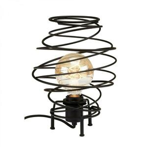 BRILONER Stolní lampa, pr. 21 cm, max. 60 W, černá BRI 7870-015 obraz