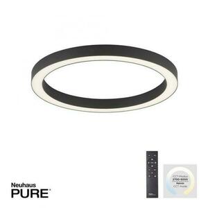 PAUL NEUHAUS LED stropní svítidlo PURE-LINES antracit 50x50 stmívatelné CCT 2700-5000K PN 6309-13 obraz