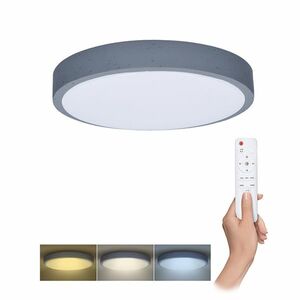 Solight LED osvětlení s dálkovým ovladačem Grey , 48W, 3360lm, 38cm, změna chromatičnosti, stmívatelné WO8001 obraz