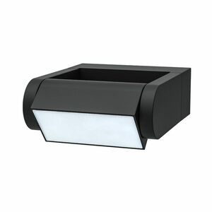 Solight LED venkovní nástěnné osvětlení Crotone, 7W, 450lm, 3000K, náklopné WO808 obraz