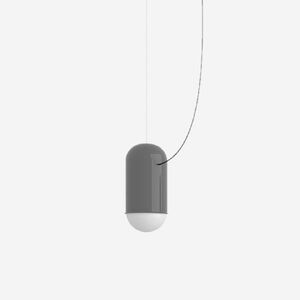 VÝPRODEJ VZORKU LUCIS závěsné svítidlo CAPSULE 7, 4W LED 3000K sklo šedá opál ZL.L1.C.47 obraz