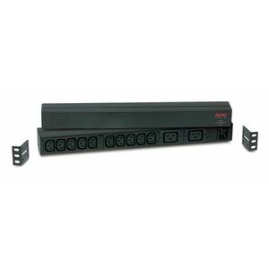 APC RACK PDU BASIC 1 U 16A 230V napěťová distribuční AP9559 obraz