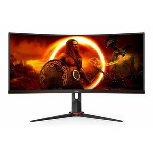 AOC G2 CU34G2XP počítačový monitor 86, 4 cm (34") 3440 CU34G2XP/BK obraz