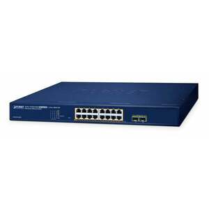 Planet GS-2210-16P2S Switch Smart 16xGE PoE+ 2xSFP GS-2210-16P2S obraz