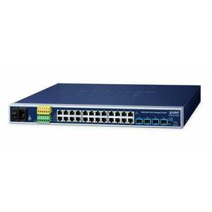 PLANET IP30 19 Rack Mountable Industrial L2/L4 24-Port IGS-R4215-24T4X obraz