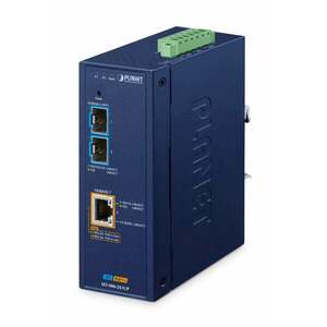 PLANET IP40 Industrial 2-Port konvertor síťové IXT-900-2X1UP obraz