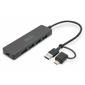 Digitus DA-70235 rozbočovač rozhraní USB 3.2 Gen 1 (3.1 DA-70235 obraz