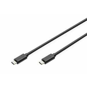 Digitus USB TYPE-C CABLE M/M 1.0M HIGH-SPEED UL BL USB DB-300138-010-S obraz