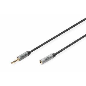 Digitus DB-510210-010-S audio kabel 1 m 3.5mm Černá DB-510210-010-S obraz